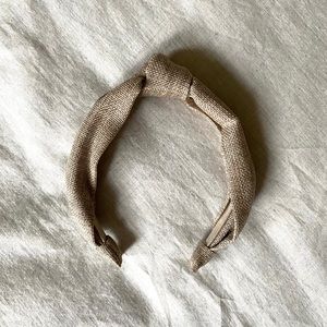 Madewell knotted covered headband